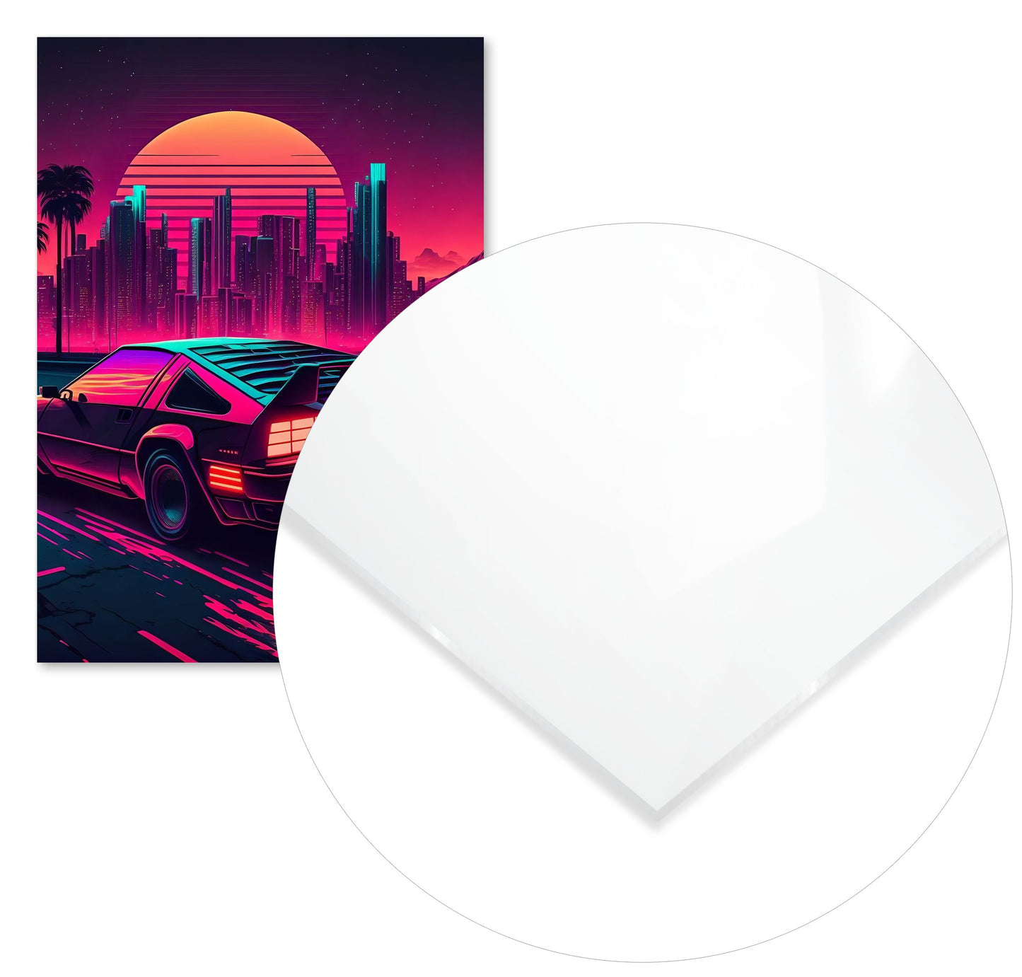 Car Retro Synthwave  - @NotoCreative