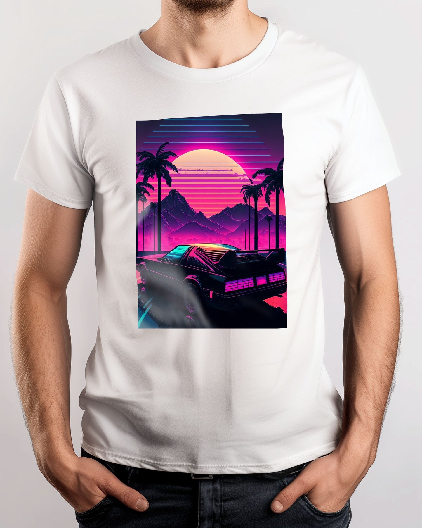 Car Retro Synthwave 1 - @NotoCreative