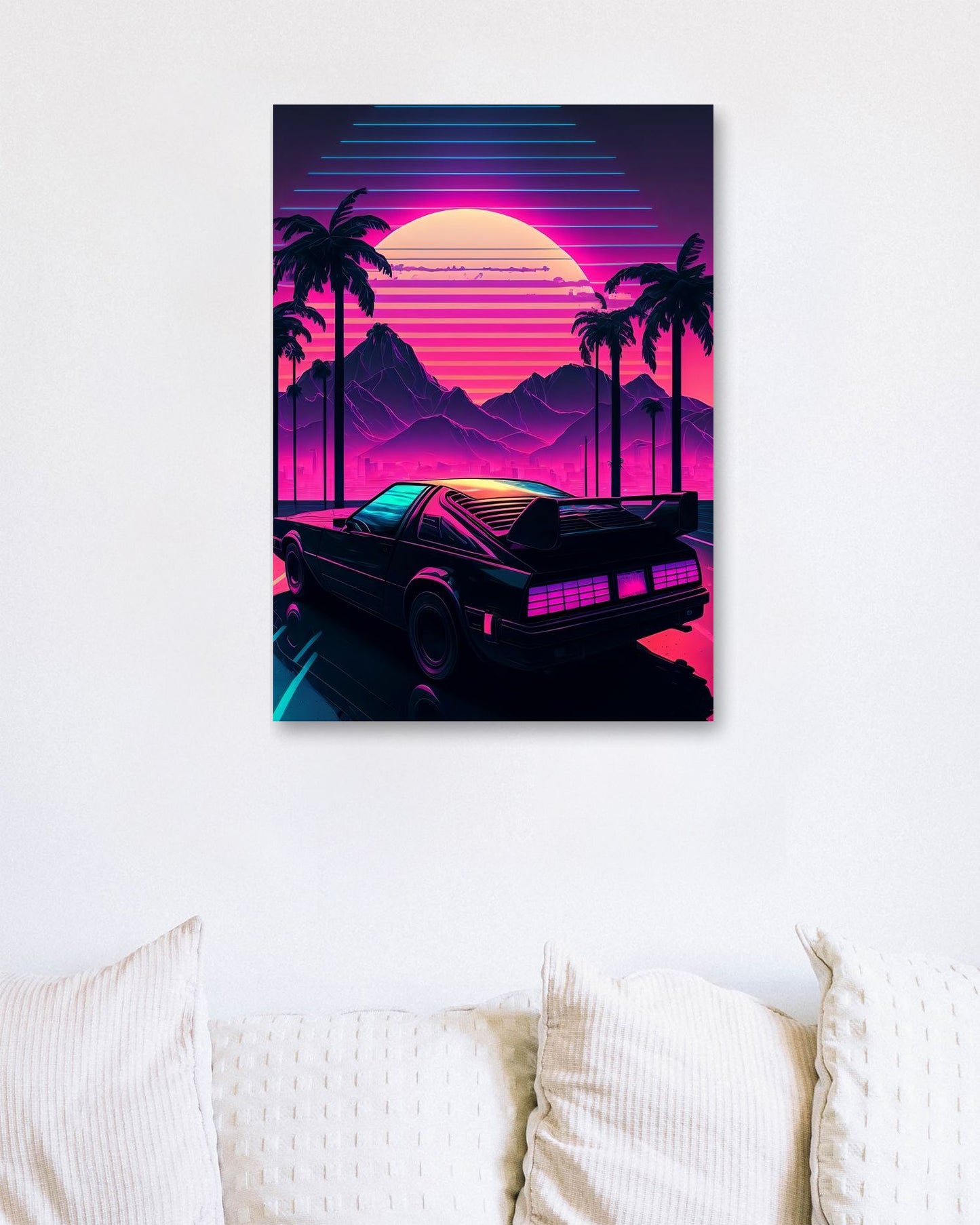 Car Retro Synthwave 1 - @NotoCreative