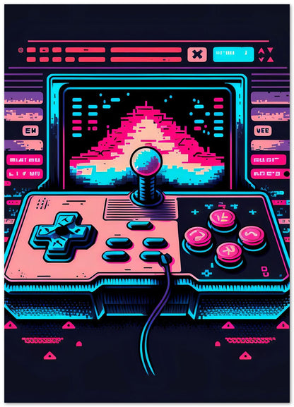 Gaming Retro Synthwave - @NotoCreative