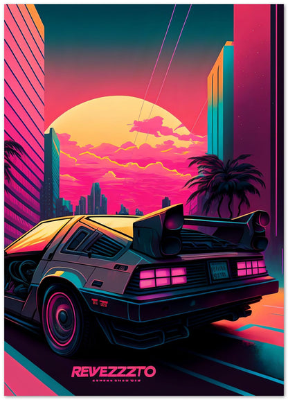 Car Retro Synthwave 2 - @NotoCreative