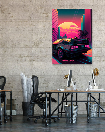 Car Retro Synthwave 2 - @NotoCreative