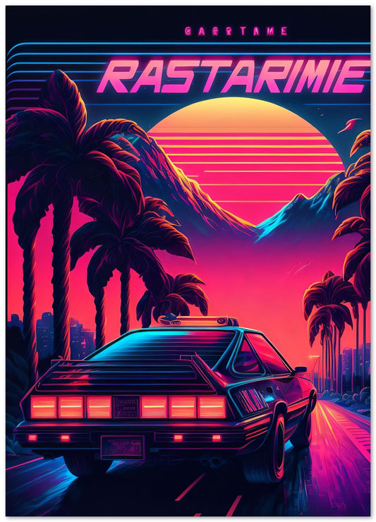 Car Retro Synthwave 3 - @NotoCreative