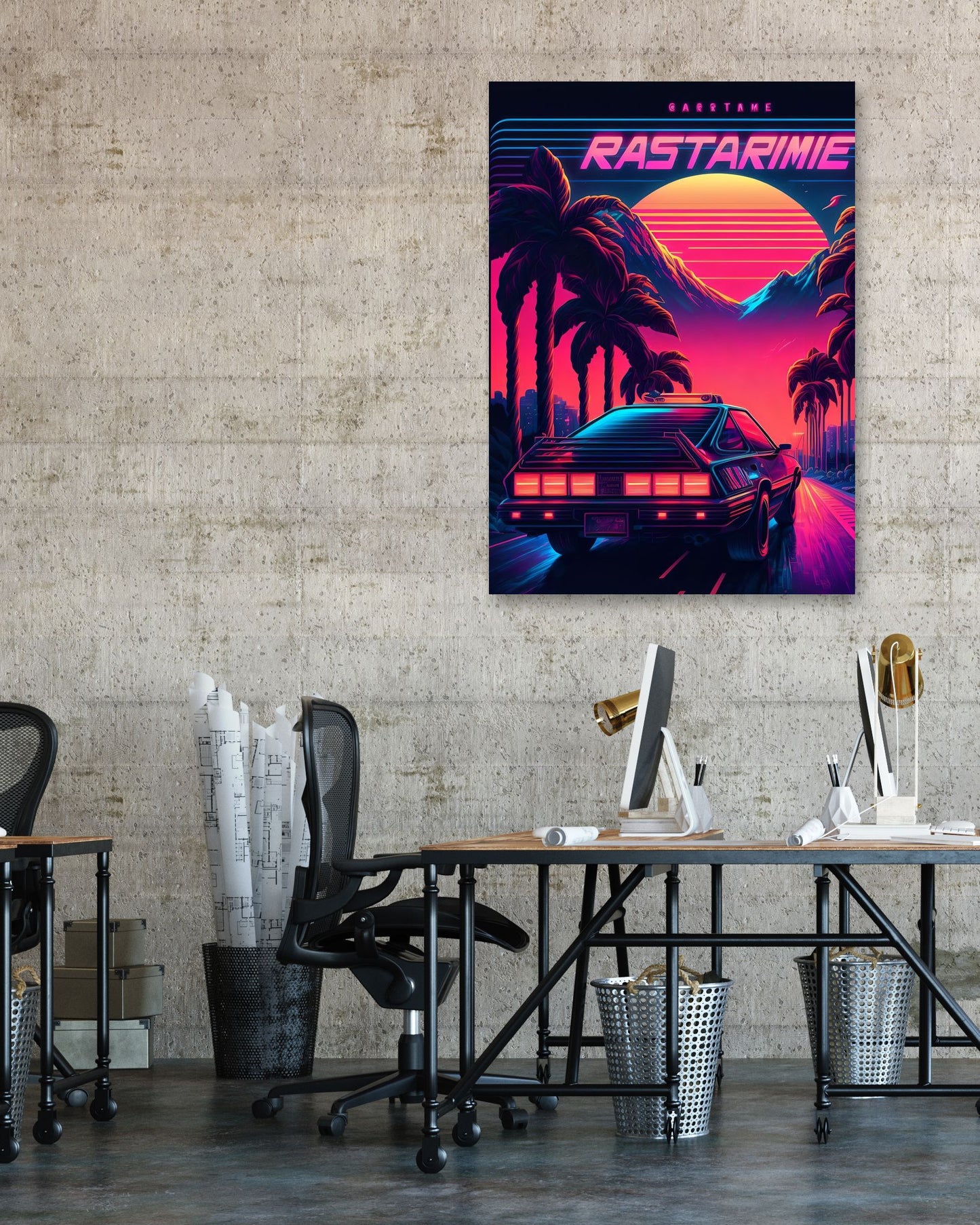 Car Retro Synthwave 3 - @NotoCreative