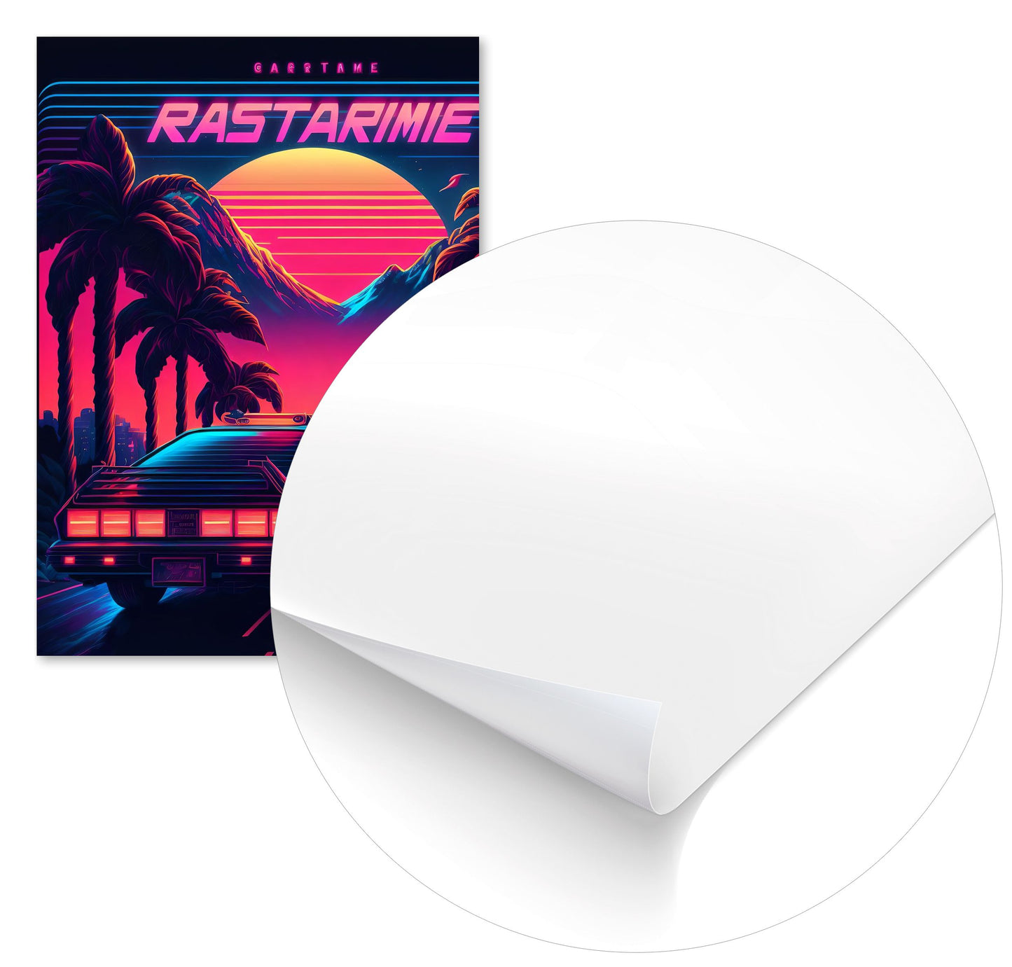 Car Retro Synthwave 3 - @NotoCreative