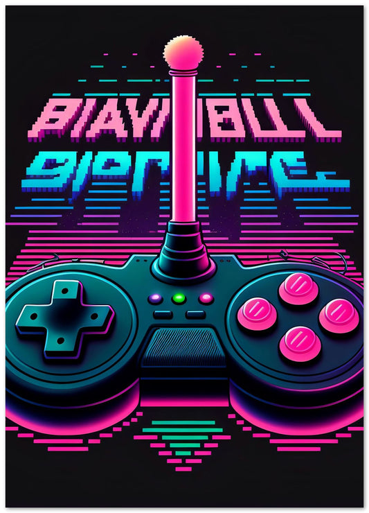 Gaming Retro Synthwave 2 - @NotoCreative