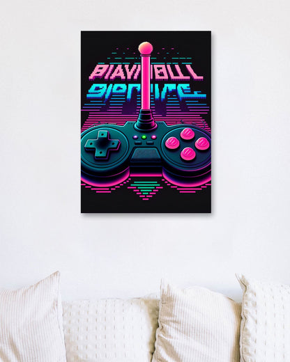 Gaming Retro Synthwave 2 - @NotoCreative