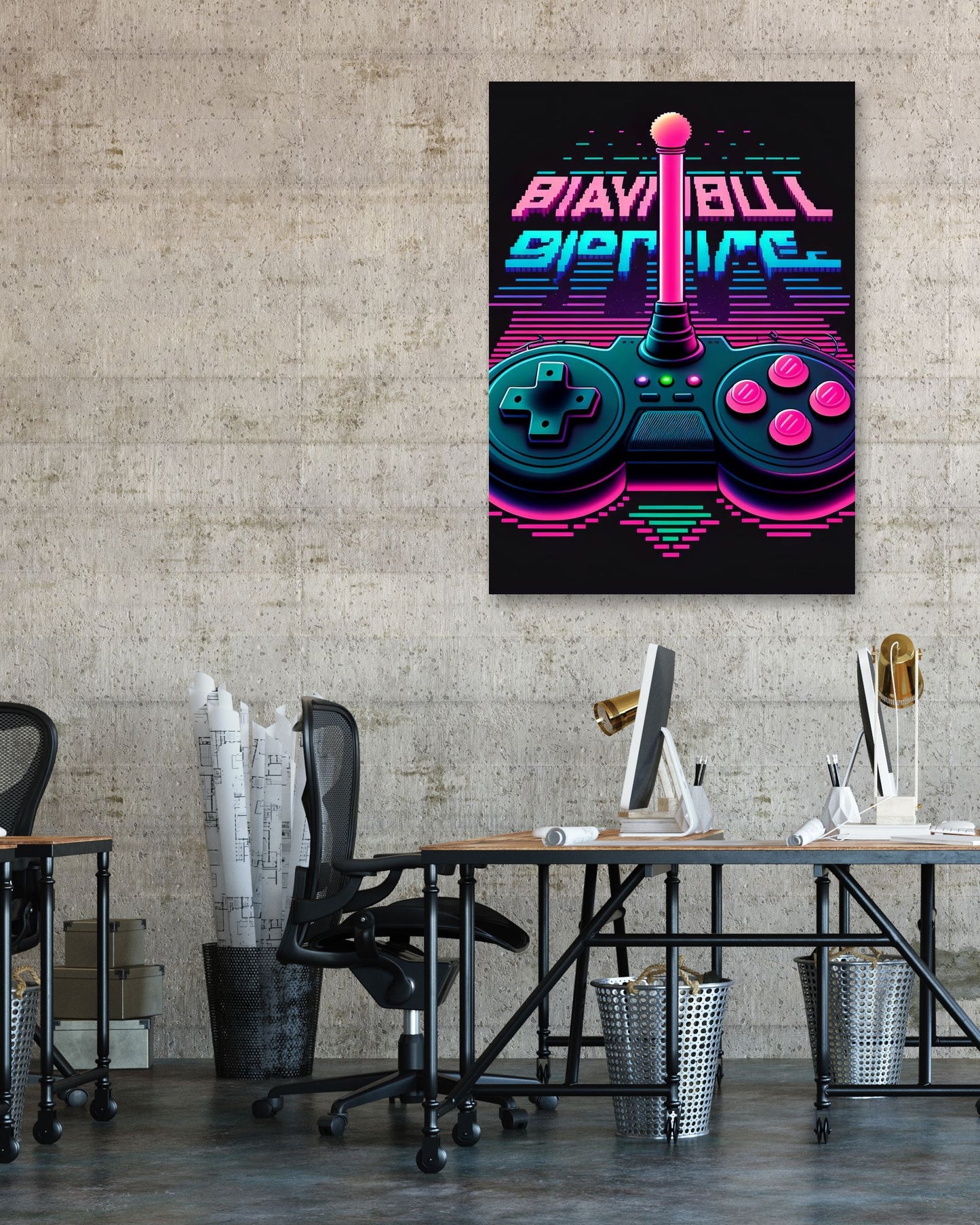 Gaming Retro Synthwave 2 - @NotoCreative