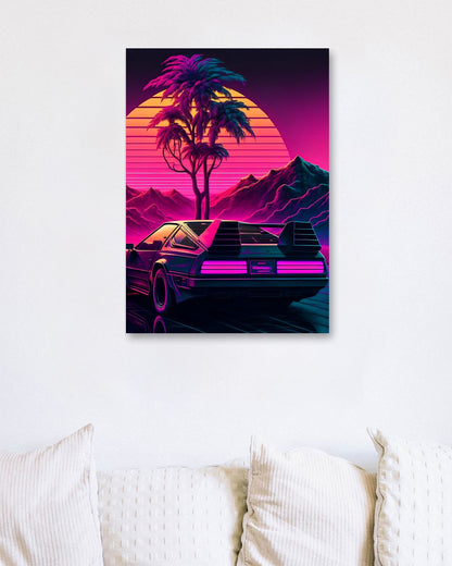 Car Retro Synthwave 5 - @NotoCreative