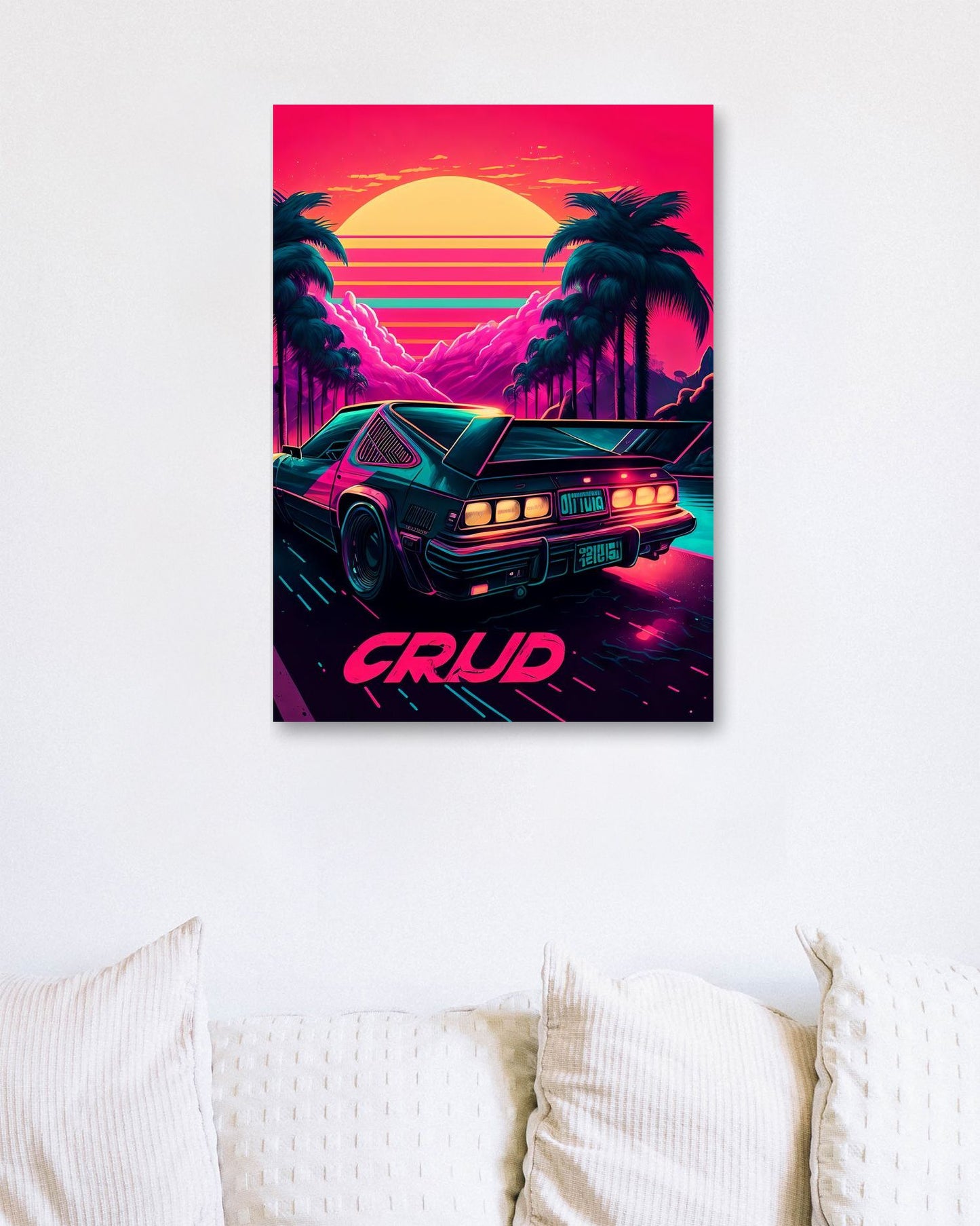 Car Retro Synthwave 8 - @NotoCreative