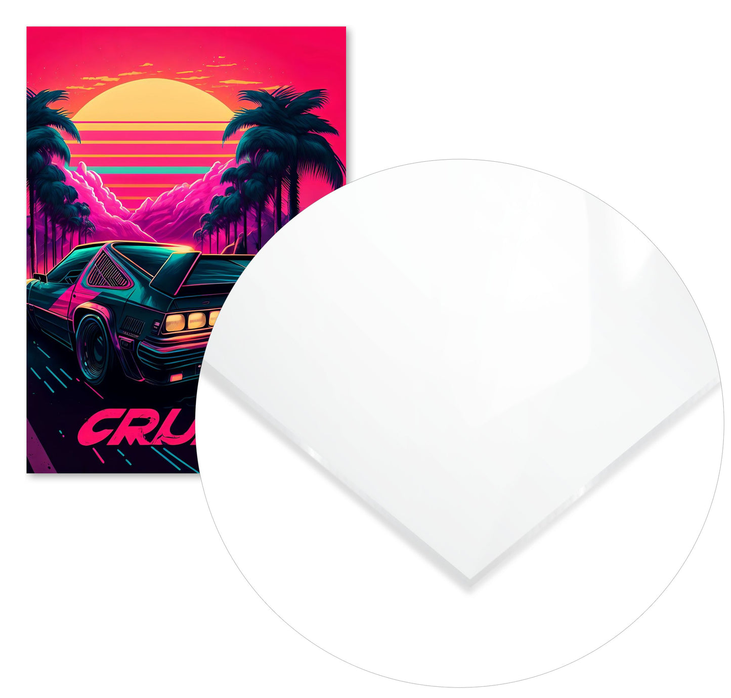 Car Retro Synthwave 8 - @NotoCreative