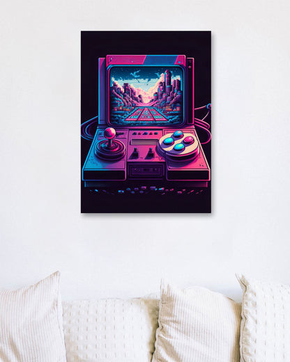 Gaming Retro Synthwave 4 - @NotoCreative