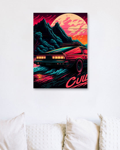 Car Retro Synthwave 9 - @NotoCreative