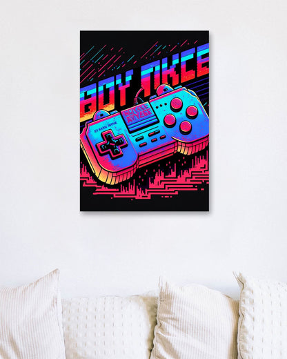 Gaming Retro Synthwave 10 - @NotoCreative