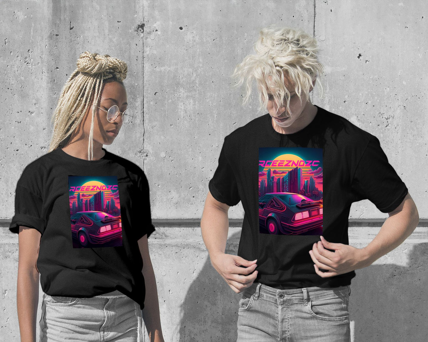 Car Retro Synthwave 11 - @NotoCreative