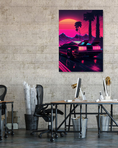 Car Retro Synthwave 12 - @NotoCreative