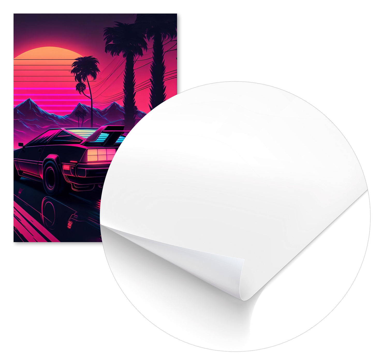 Car Retro Synthwave 12 - @NotoCreative