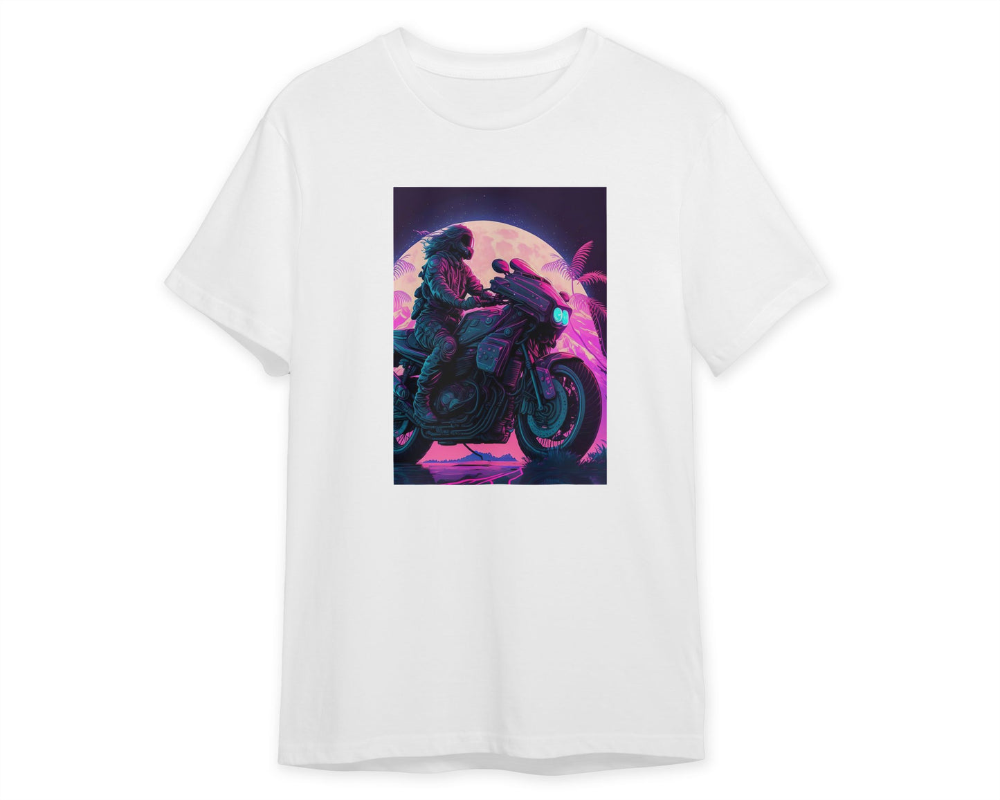 Motorcycle Retro Synthwave 6 - @NotoCreative