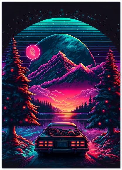 Car Retro Synthwave 13 - @NotoCreative