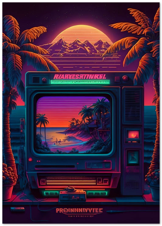 Car Retro Synthwave 15 - @NotoCreative