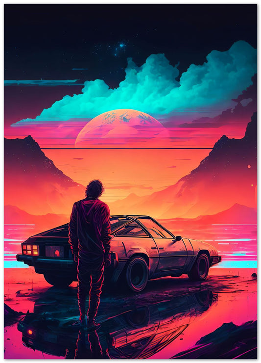 Car Retro Synthwave 17 - @NotoCreative