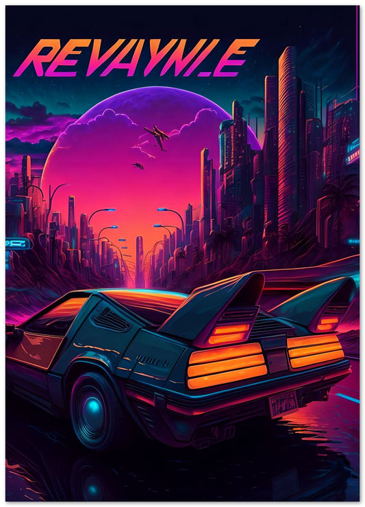 Car Retro Synthwave 19 - @NotoCreative