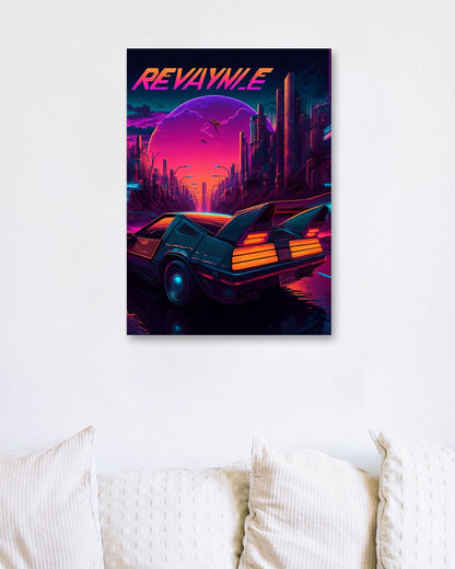 Car Retro Synthwave 19 - @NotoCreative