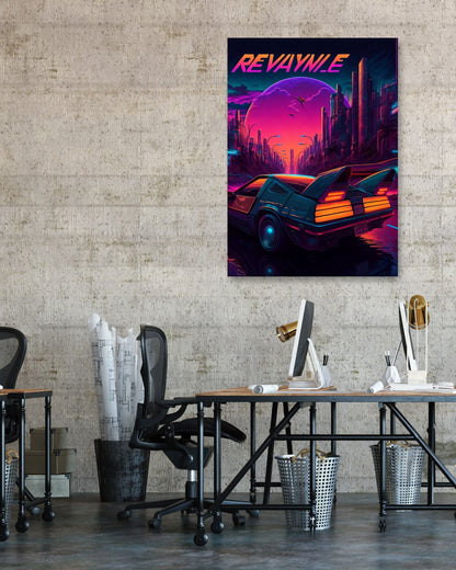 Car Retro Synthwave 19 - @NotoCreative