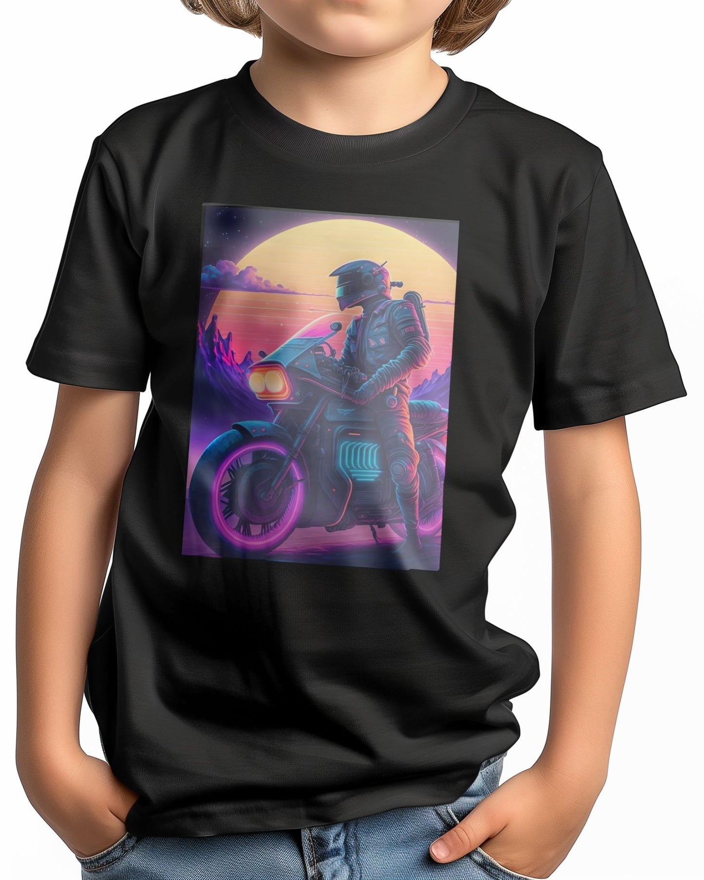 Motorcycle Retro Synthwave 7 - @NotoCreative