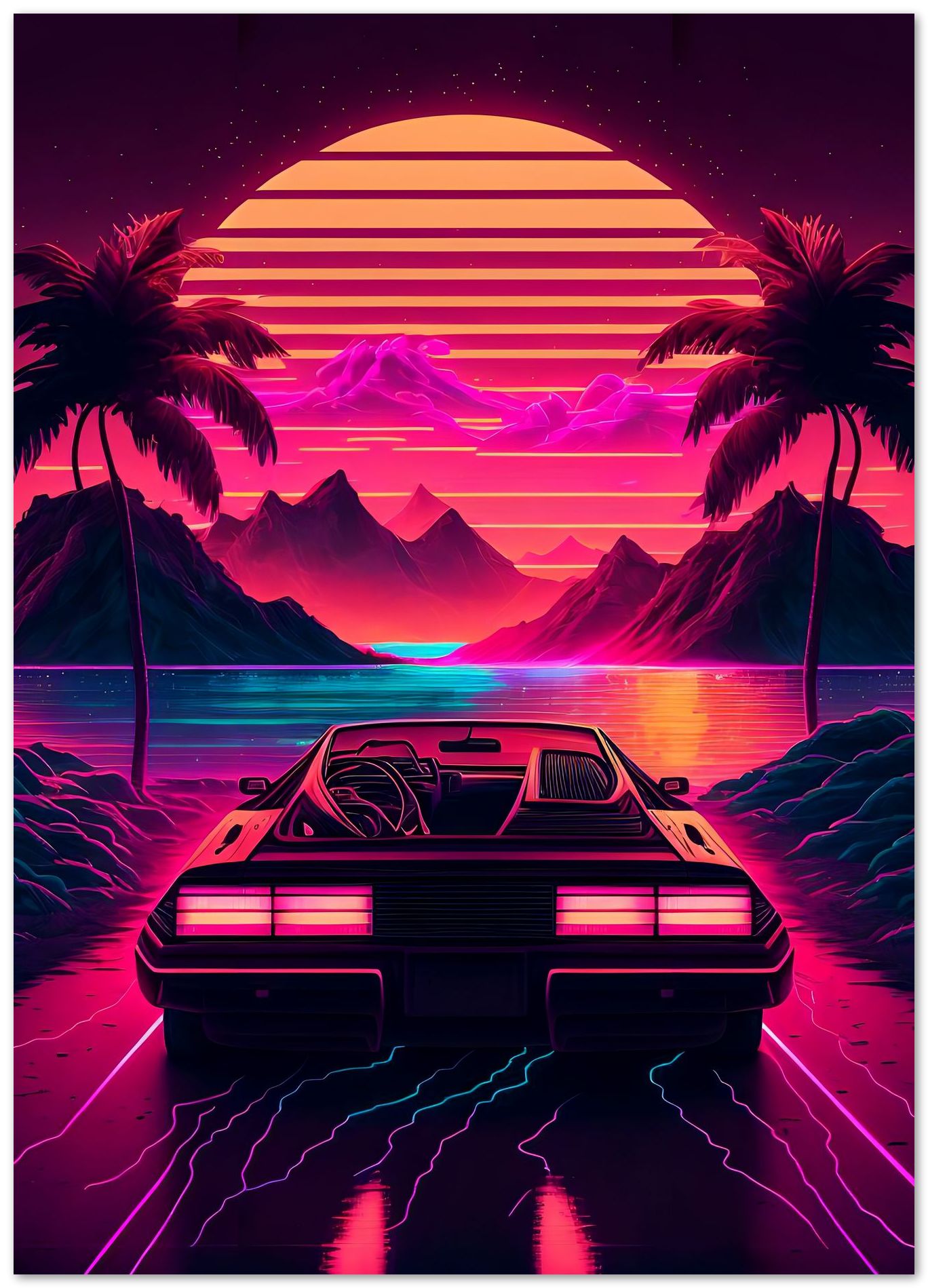 Car Retro Synthwave 21 - @NotoCreative