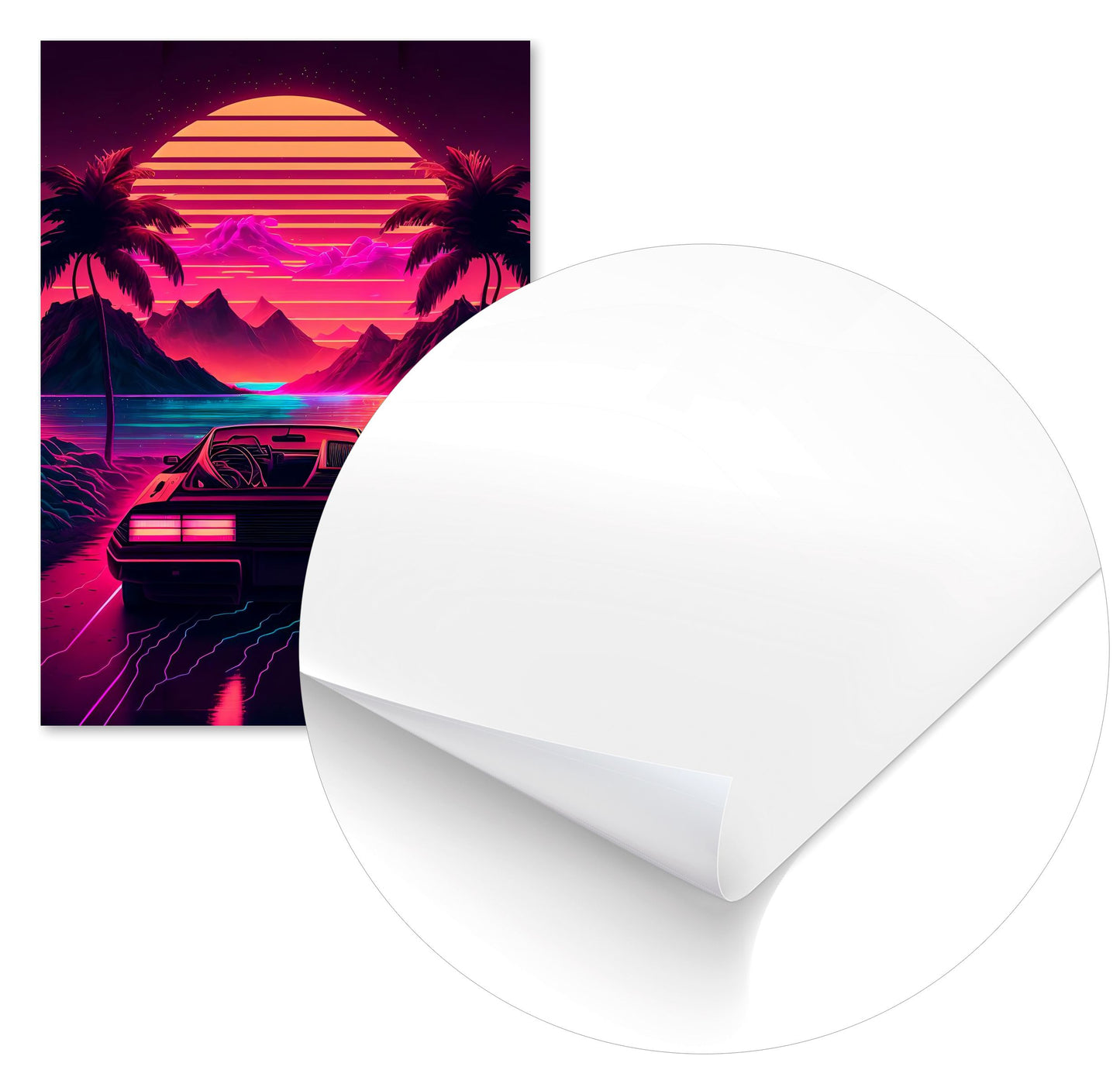 Car Retro Synthwave 21 - @NotoCreative