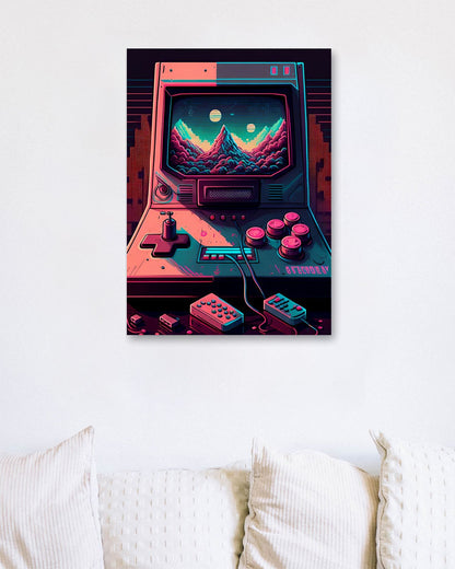 Gaming Retro Synthwave 8 - @NotoCreative