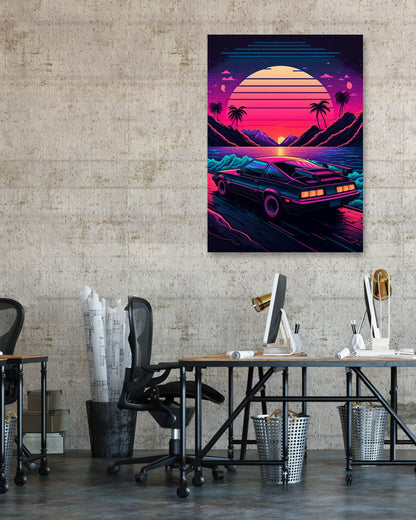 Car Retro Synthwave 20 - @NotoCreative