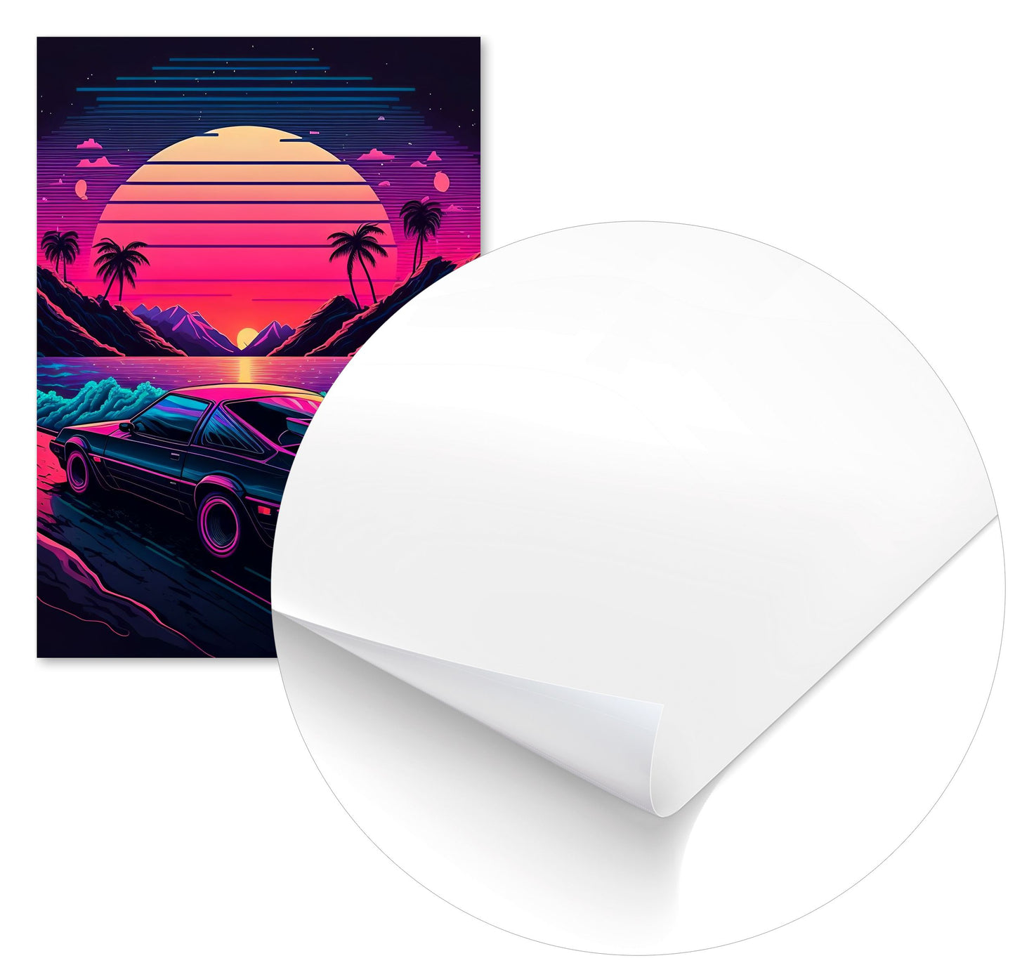 Car Retro Synthwave 20 - @NotoCreative