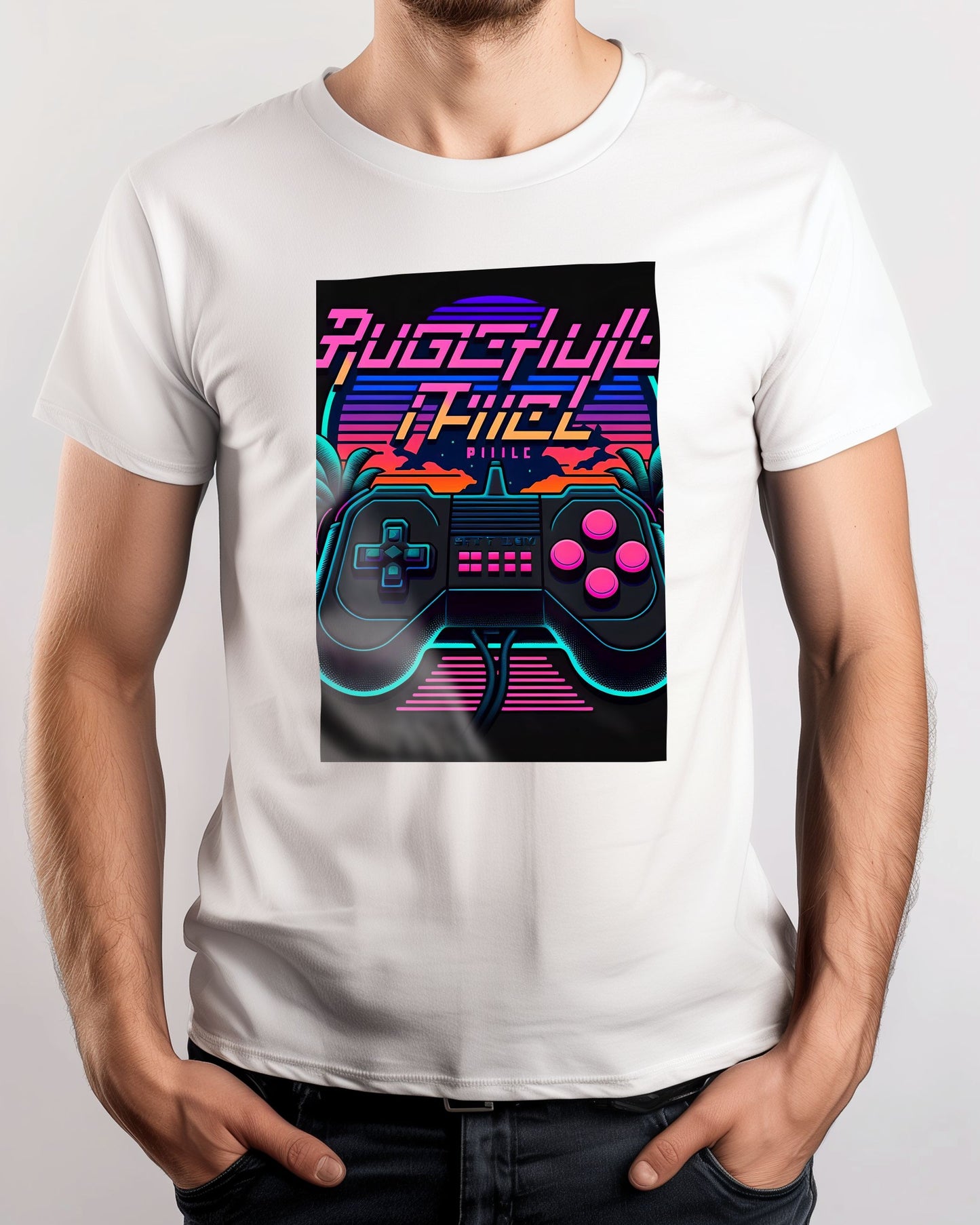 Gaming Retro Synthwave 11 - @NotoCreative