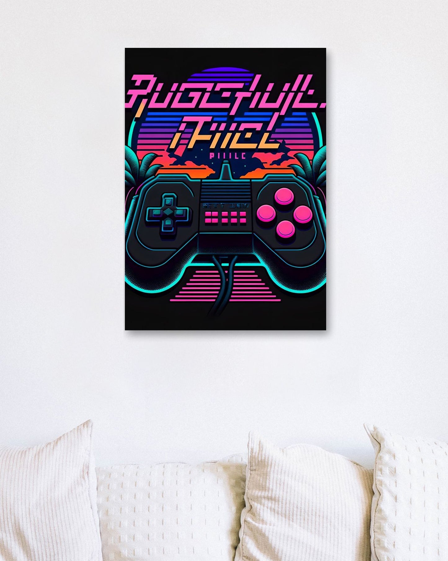 Gaming Retro Synthwave 11 - @NotoCreative