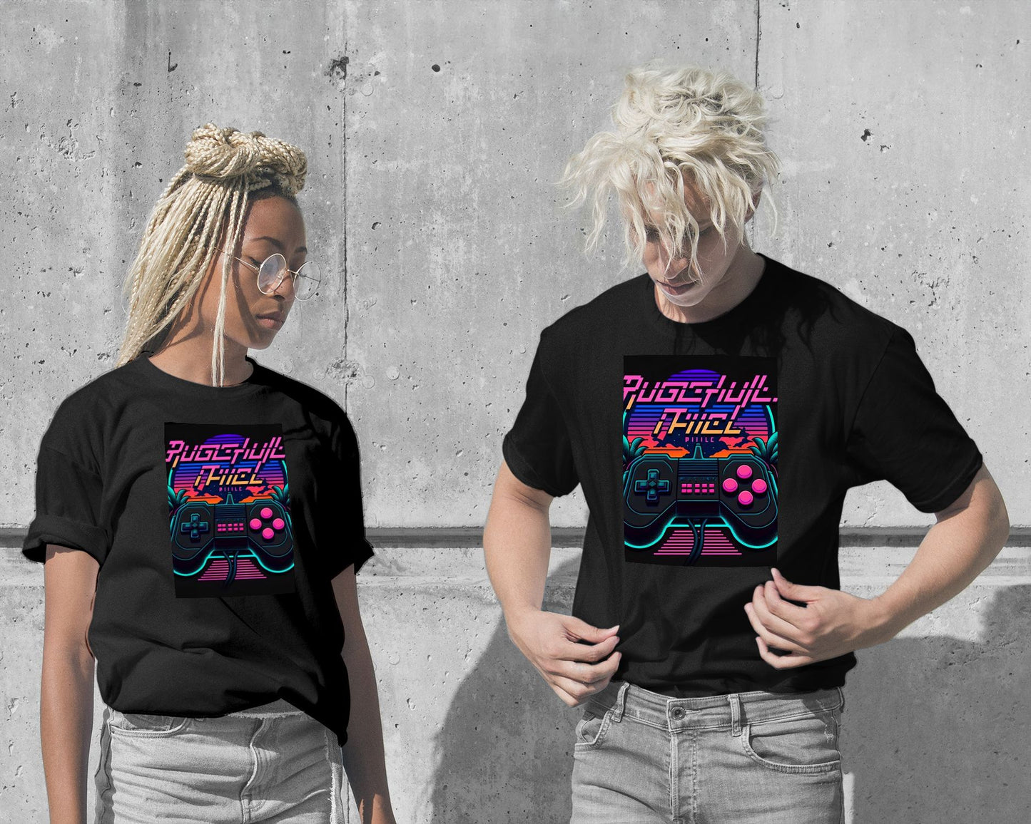 Gaming Retro Synthwave 11 - @NotoCreative