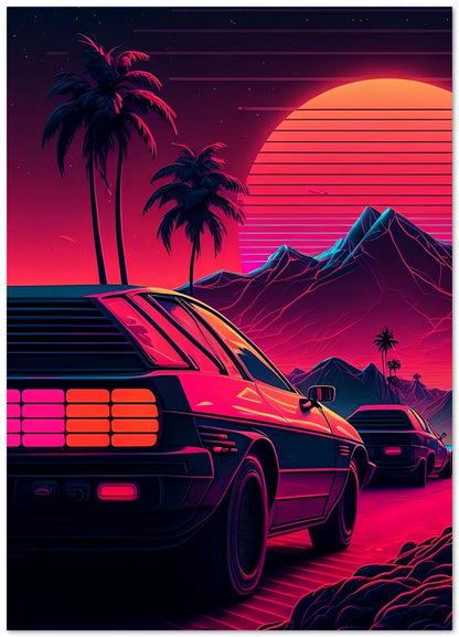 Car Retro Synthwave 24 - @NotoCreative