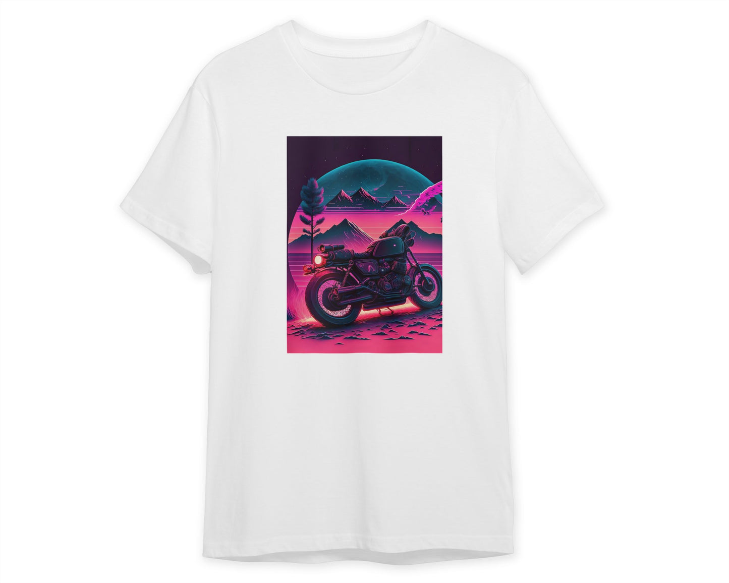 Motorcycle Retro Synthwave 11 - @NotoCreative