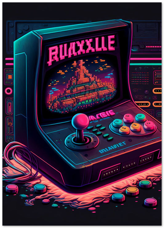 Gaming Retro Synthwave 12 - @NotoCreative