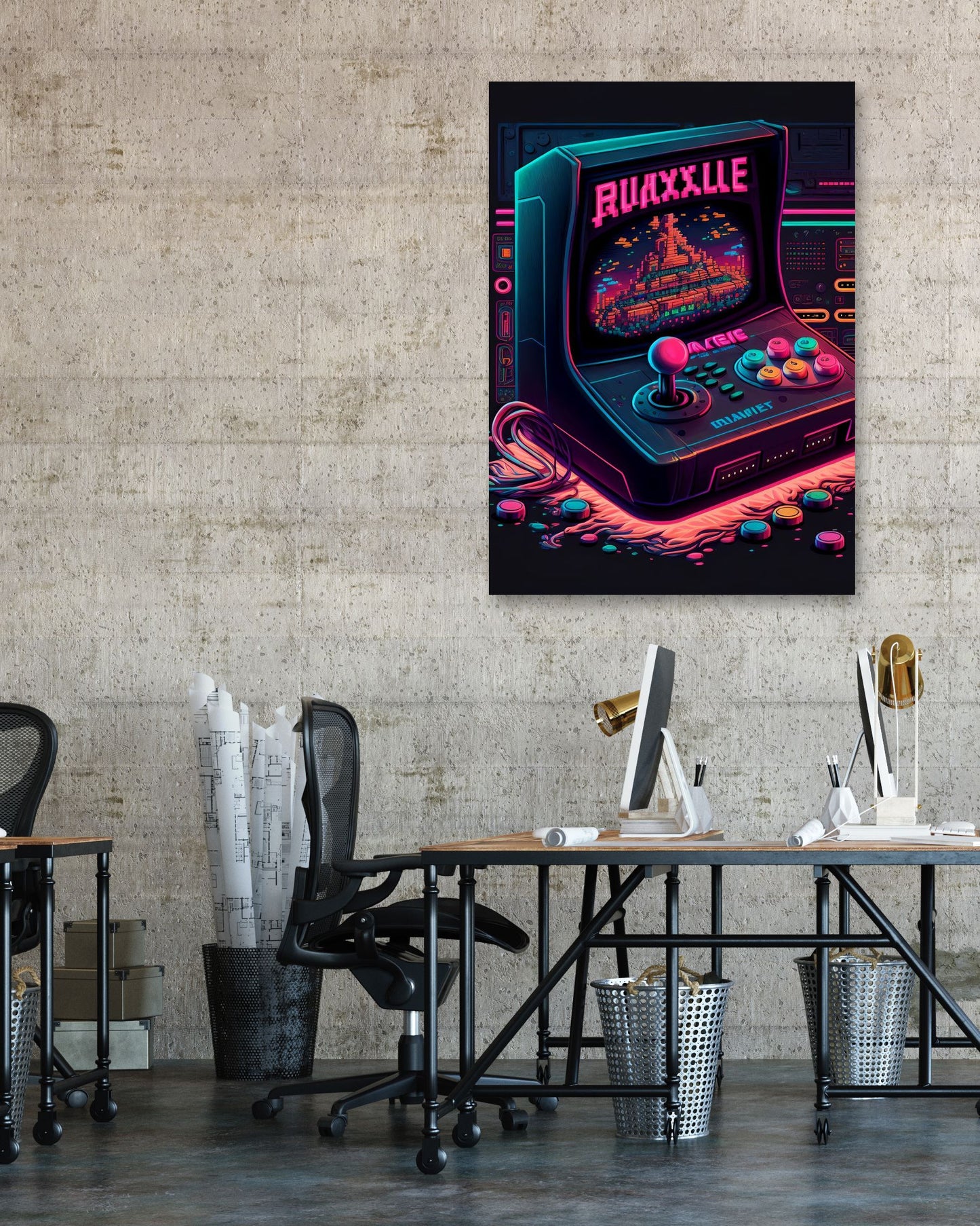 Gaming Retro Synthwave 12 - @NotoCreative