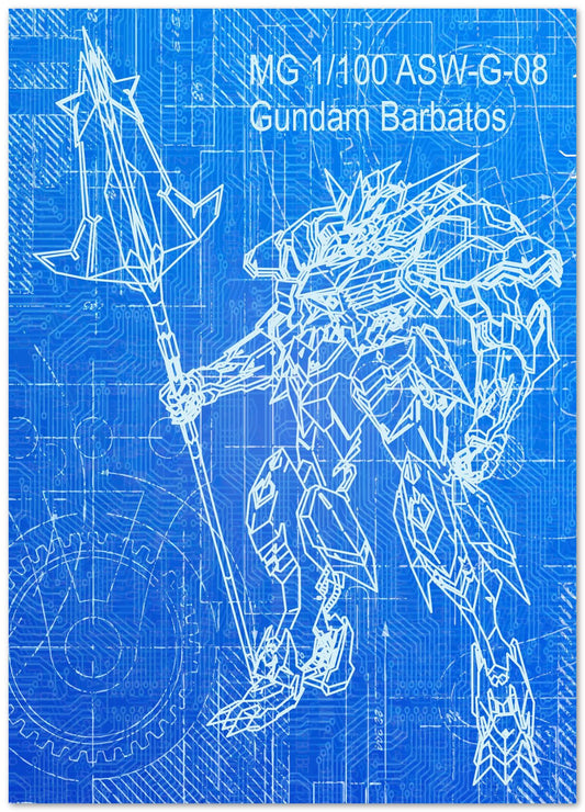 Gundam BluePrint - @fillart