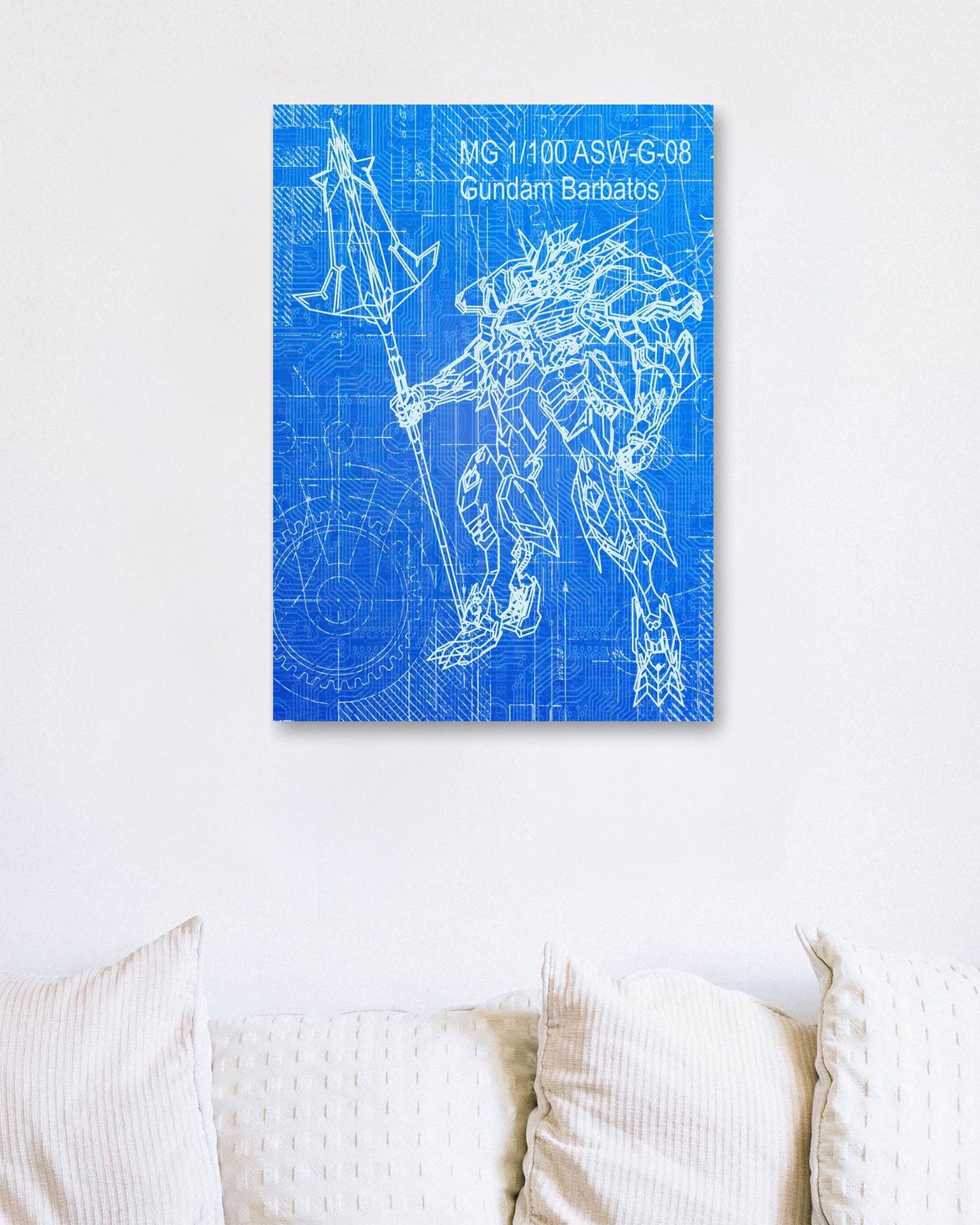 Gundam BluePrint - @fillart