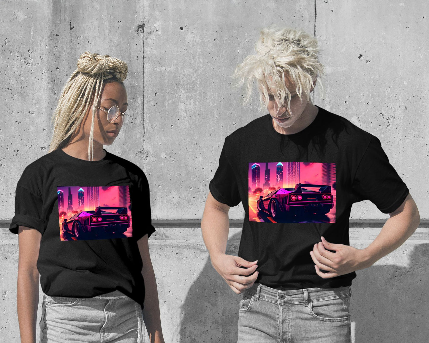 Car Retro Synthwave 25 - @NotoCreative