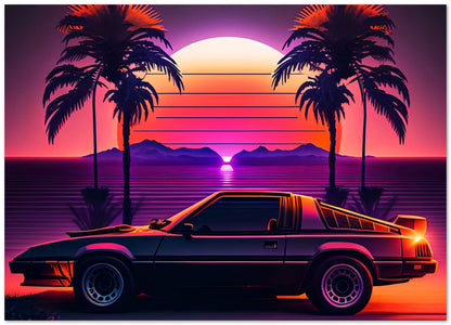 Car Retro Synthwave 26 - @NotoCreative