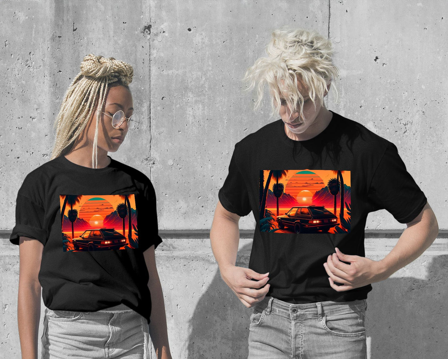 Car Retro Synthwave 27 - @NotoCreative