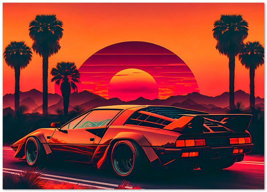 Car Retro Synthwave 28 - @NotoCreative