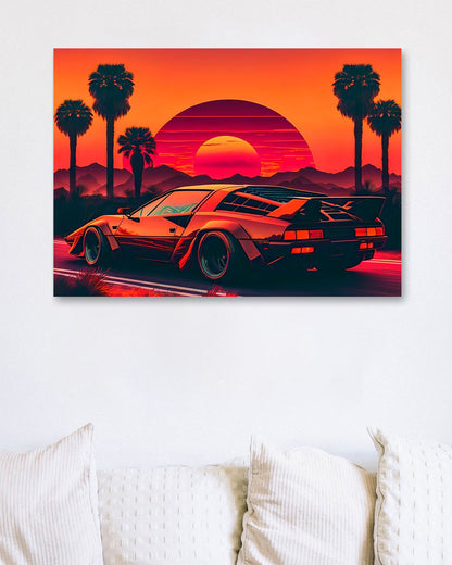 Car Retro Synthwave 28 - @NotoCreative