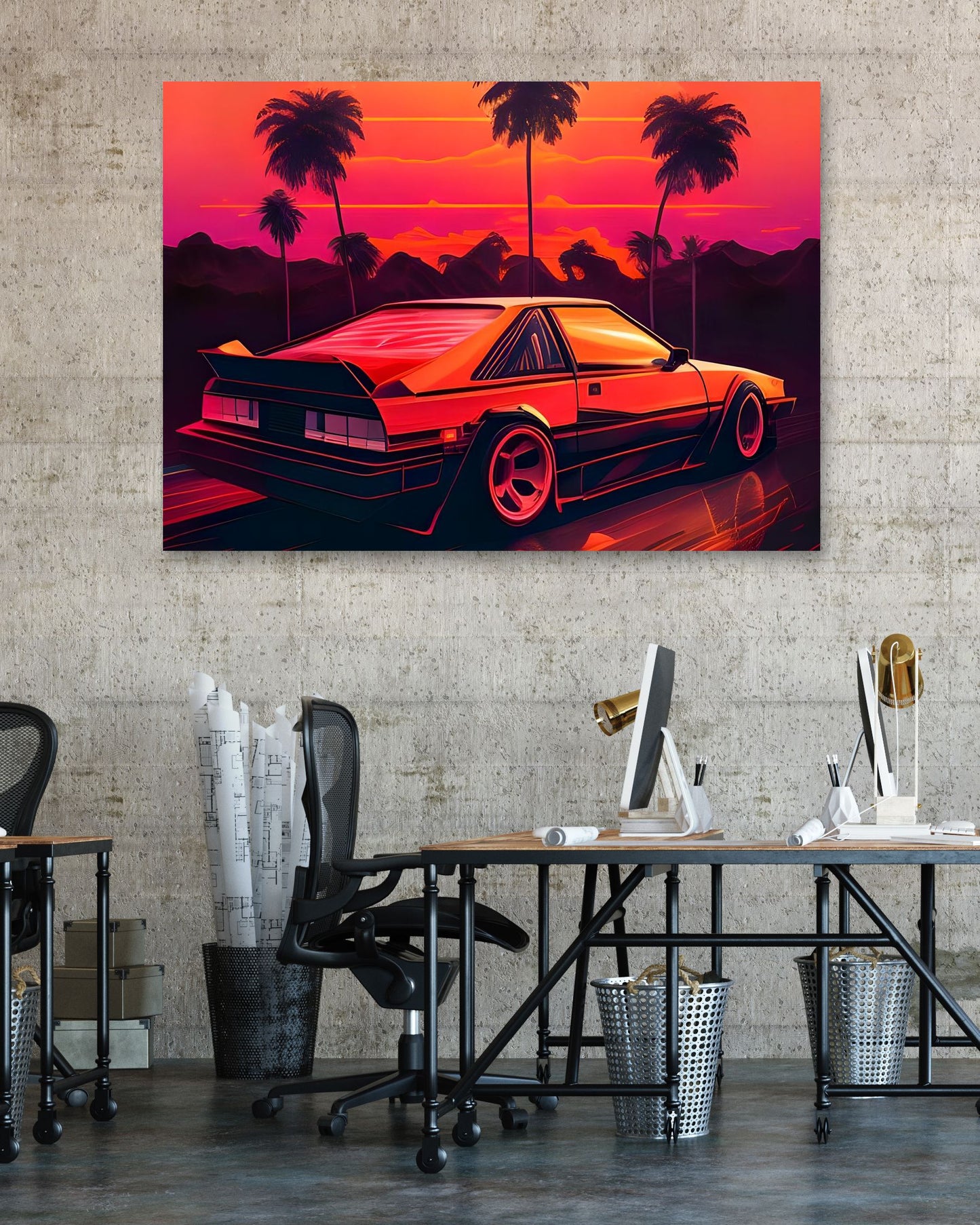 Car Retro Synthwave 31 - @NotoCreative