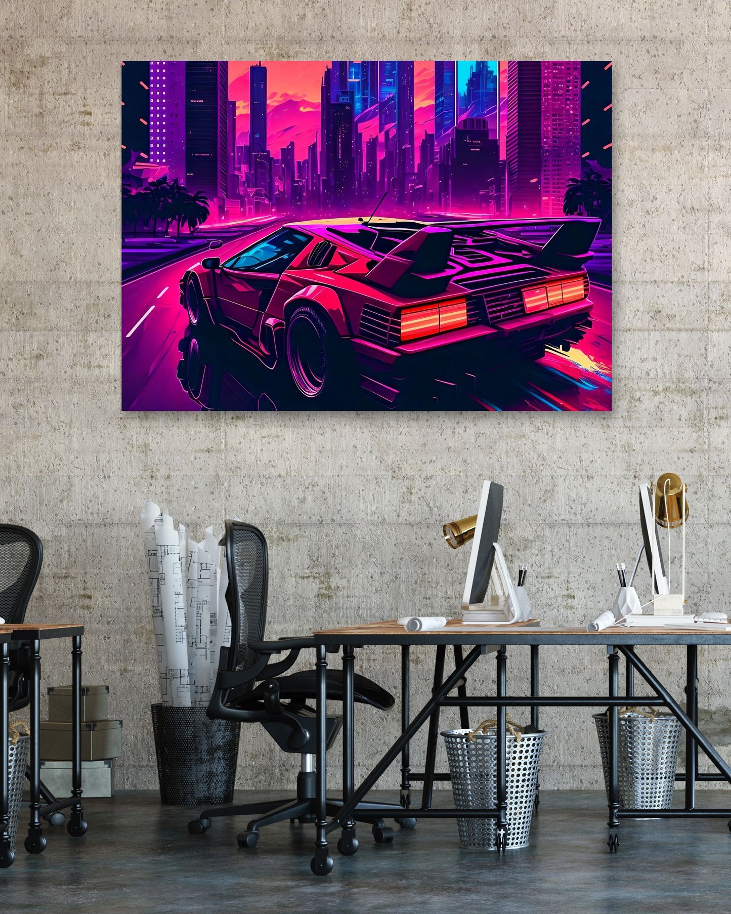 Car Retro Synthwave 32 - @NotoCreative